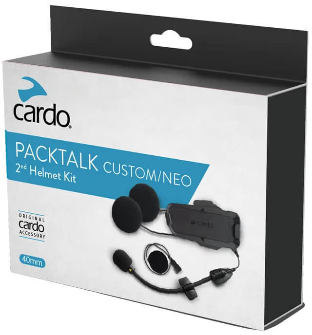 Cardo Packtalk Custom 2e helm kit