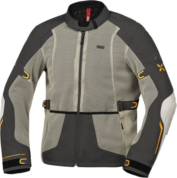 iXS Tourster-BigAir 1.0 Jacket Dark Grey/Orange