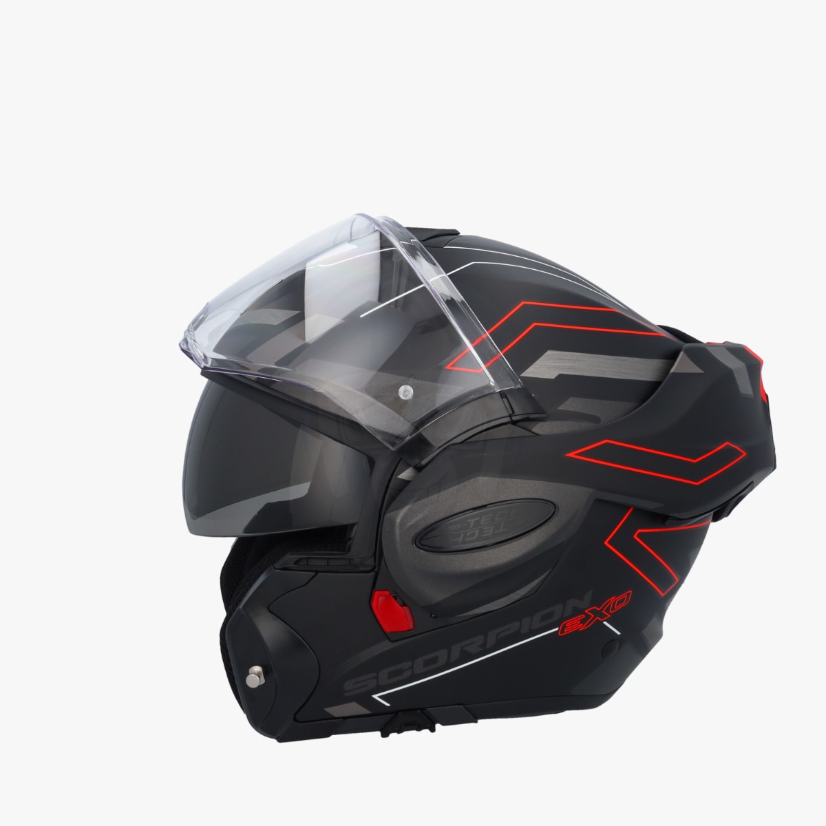 Scorpion EXO-Tech EVO Conquer Matt Black/Red