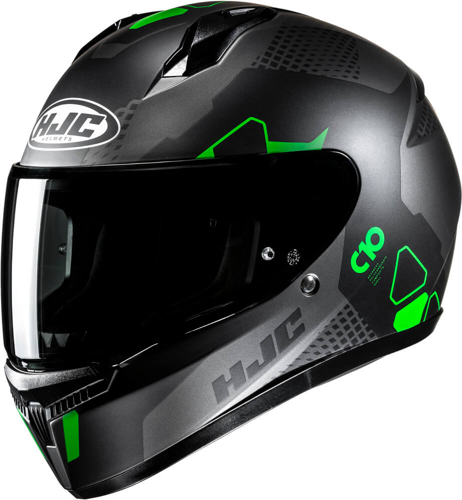 HJC C10 Aspa Grey/Green 841