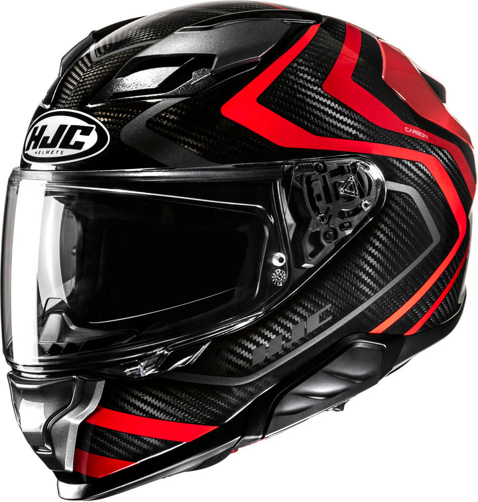 HJC F71 Carbon Nevio Black/Red 830