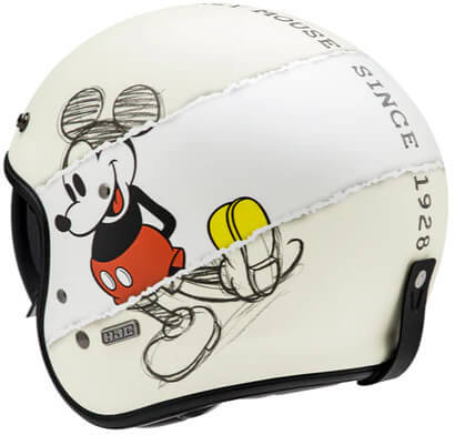 HJC V31 Disney Mickey sketch White/Yellow 271