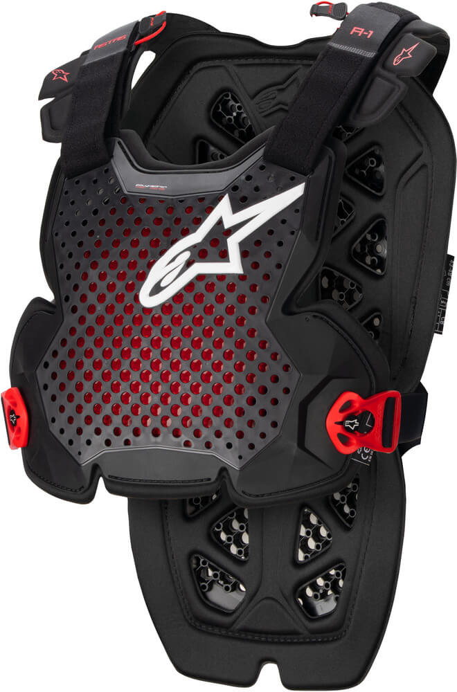 Alpinestars A-1 Pro Chest Protector Anthracite/Black/Red 1431