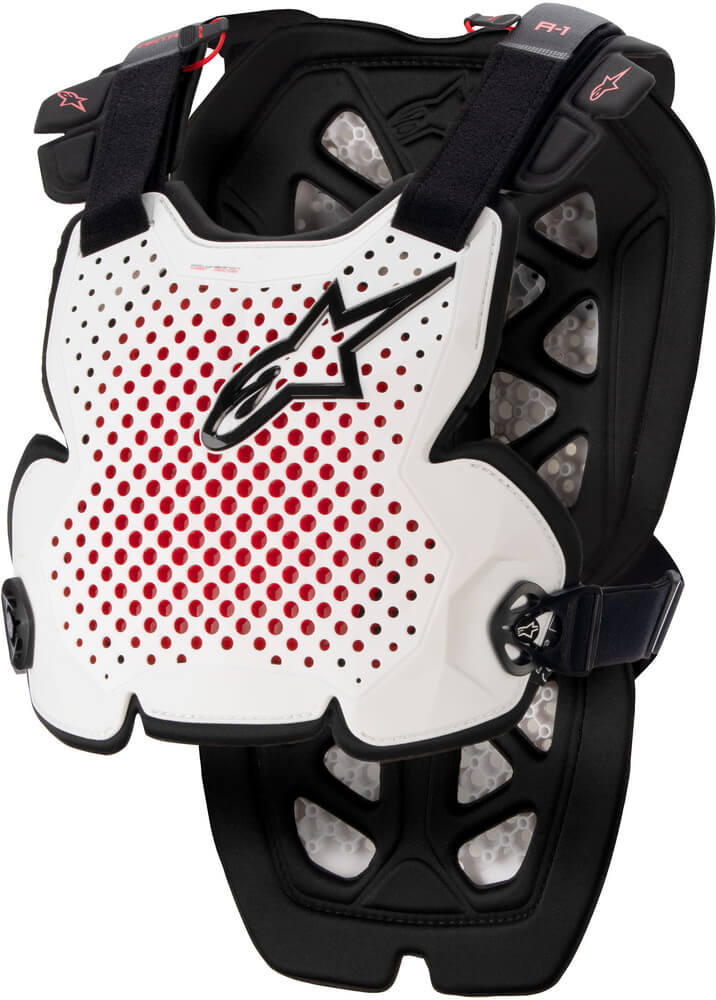 Alpinestars A-1 Pro Chest Protector White/Black/Red 213