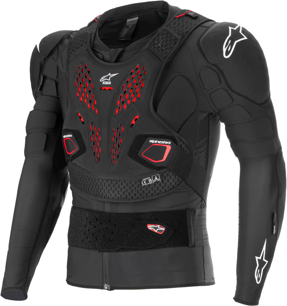 Alpinestars Bionic Pro V3 Plasma Protection Jacket Black/Red/White 132