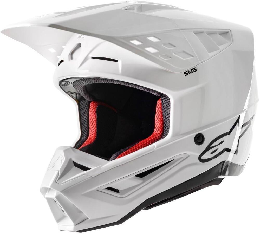 Alpinestars S-M5 White Glossy 2180