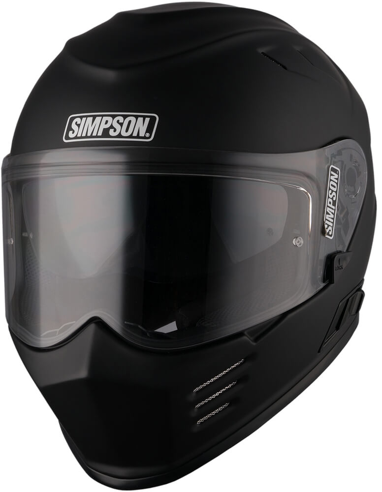 Simpson Venom Matt Black 06