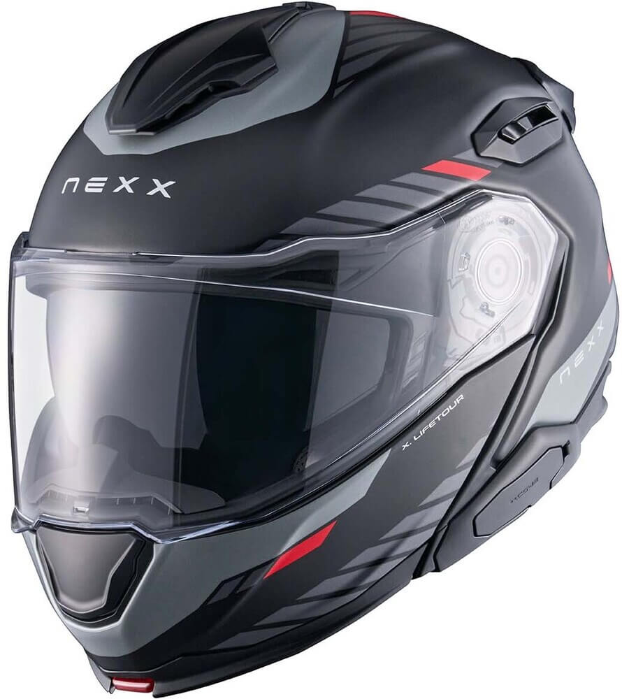 NEXX X.LIFETOUR Globe Matt Black/Red