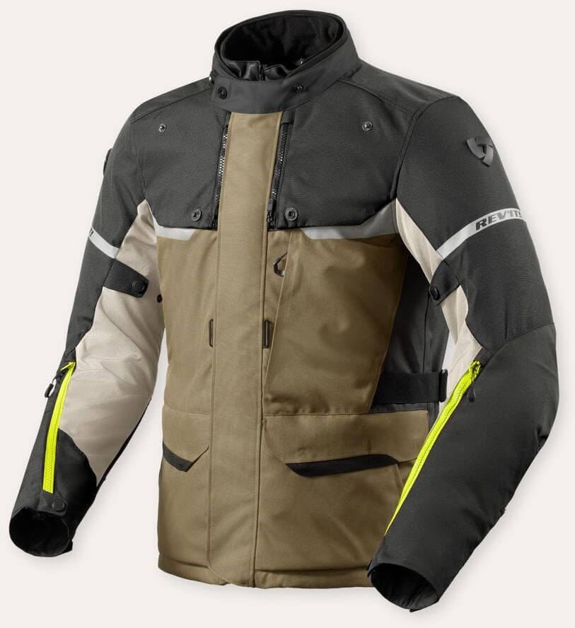 REV'IT Outback 4 H2O Jacket Green/Anthracite