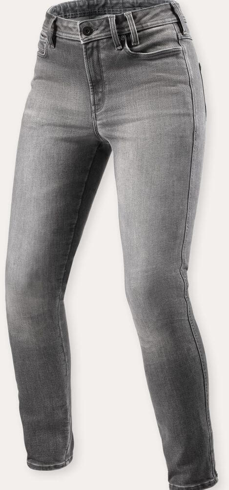 REV'IT Shelby 3 Skinny Ladies Jeans Medium Grey Used