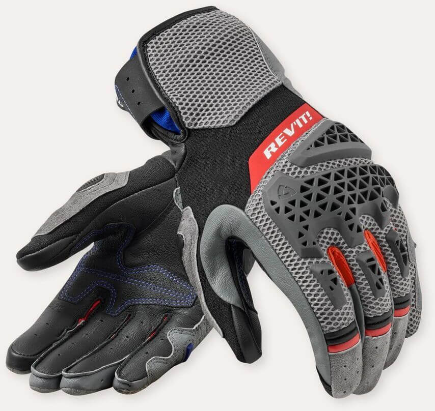 REV'IT Sand 5 Ladies Gloves Grey/Red