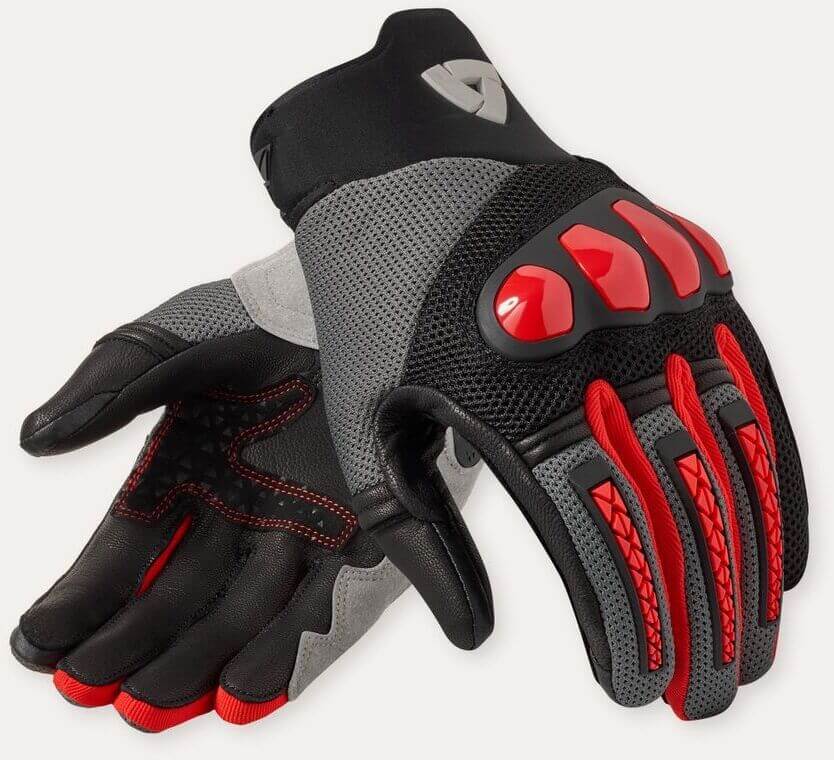 REV'IT Speedart Air Gloves Grey/Red