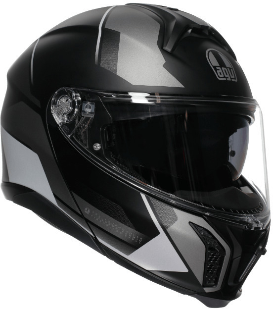 AGV Tourmodular Perception Matt Black/Silver