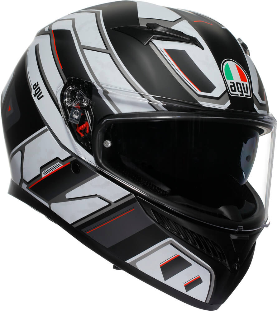 AGV K3 2023 Rivia Matt Black/White