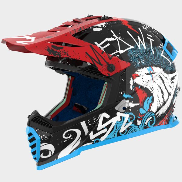 LS2 MX437 Fast II Mini Starmaw Black