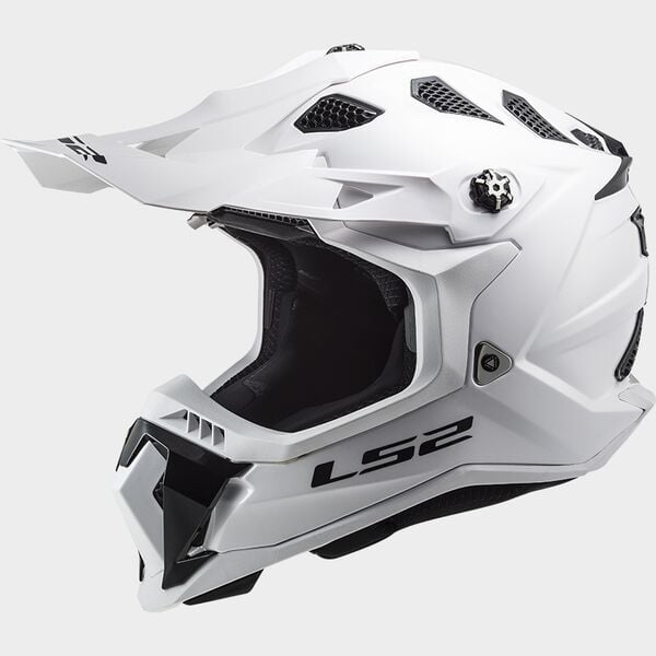 LS2 MX700 Subverter Solid Gloss White