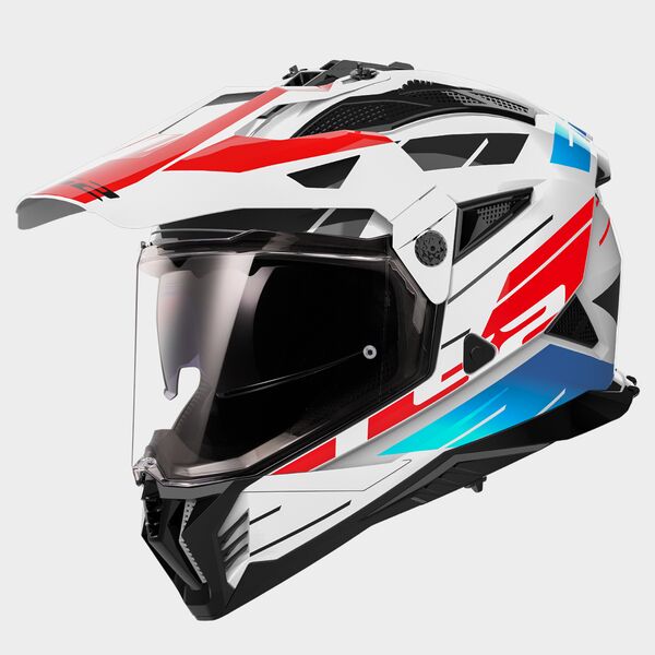 LS2 MX702 Pioneer II Namib White Blue Red