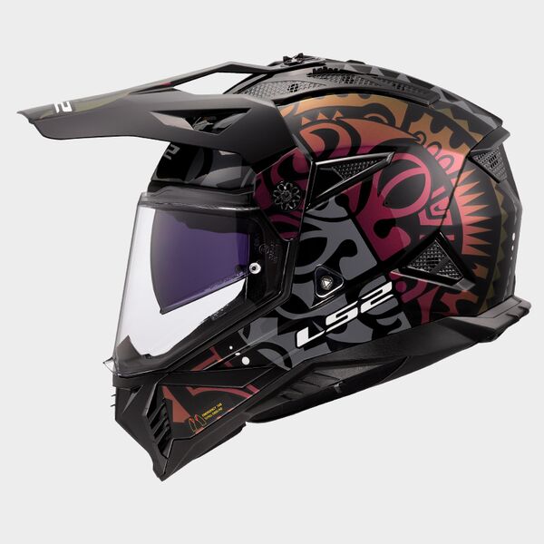 LS2 MX702 Pioneer II Rangi Black