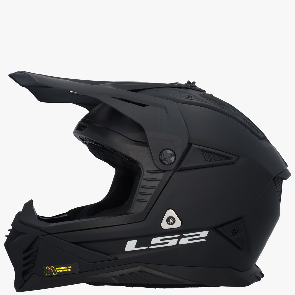 LS2 MX708 Fast II Solid Matt Black