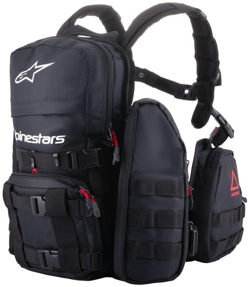 Alpinestars Techdura Tactical Pack Backpack Black/White 12 OS