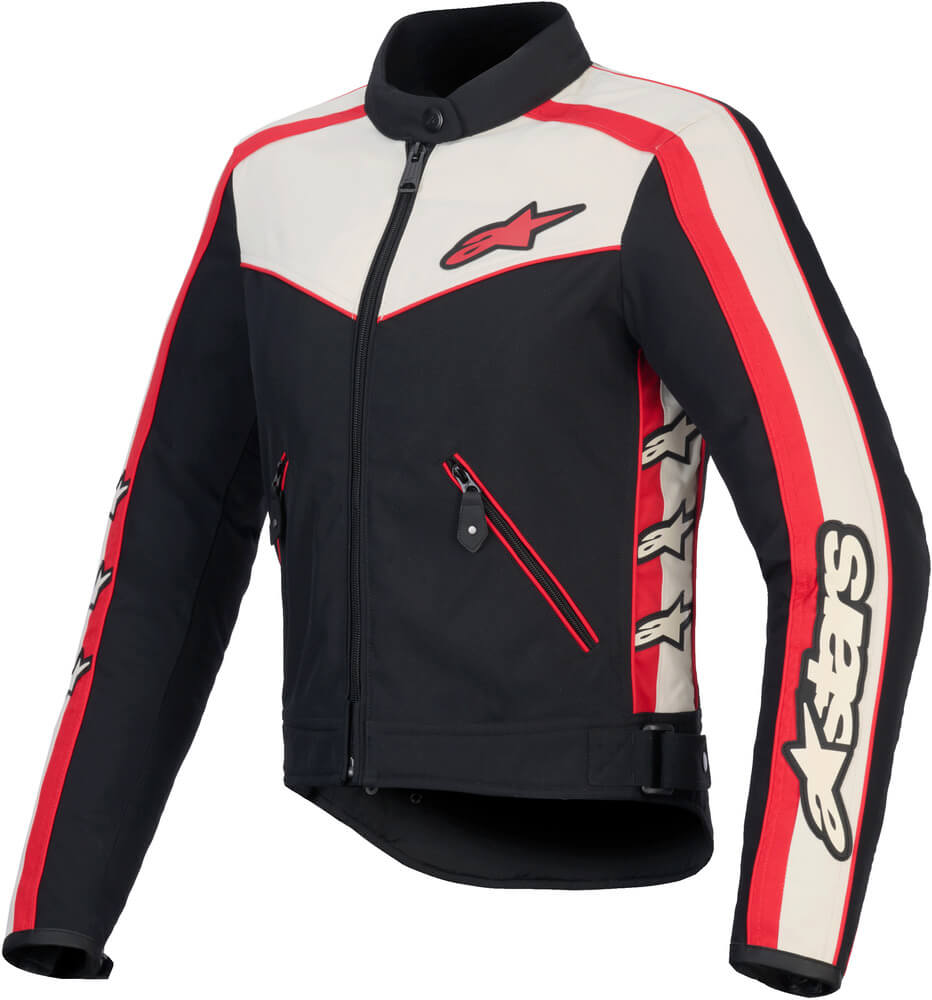 Alpinestars Stella T-Dyno WR Jacket Black Ecru Bright Red 1496