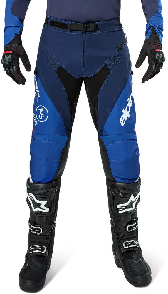Alpinestars Pro-Dura Trousers Navy Bright Blue White 7174