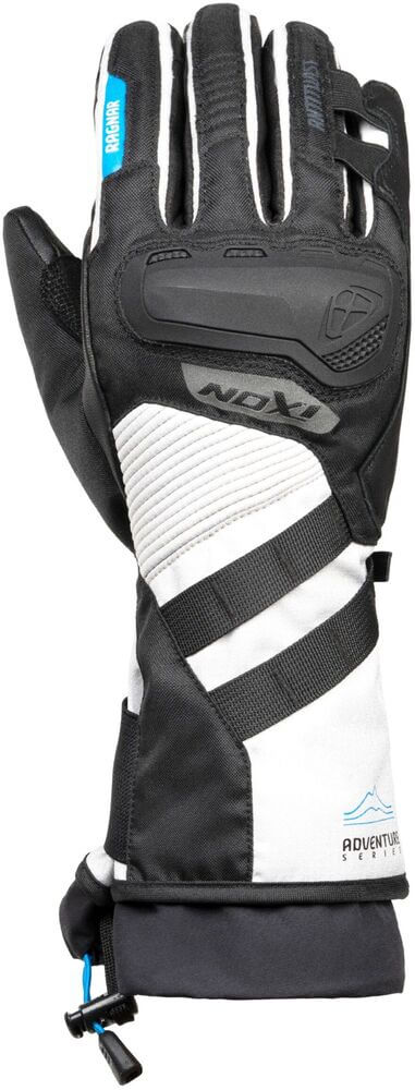 Ixon Pro Ragnar Gloves Black/Grey/Blue 1044