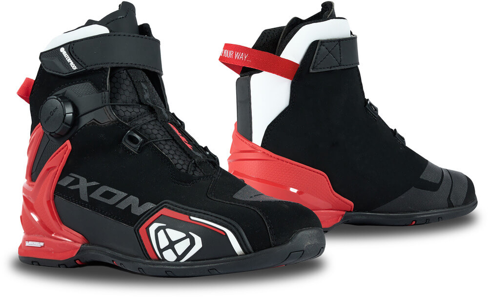 Ixon Bull 2 Wp Shoes Black/White/Red 1027