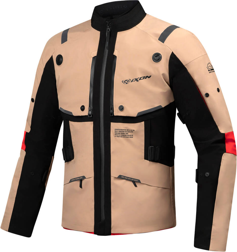 Ixon M-Skeid Parka Sand/Black/Red 6029