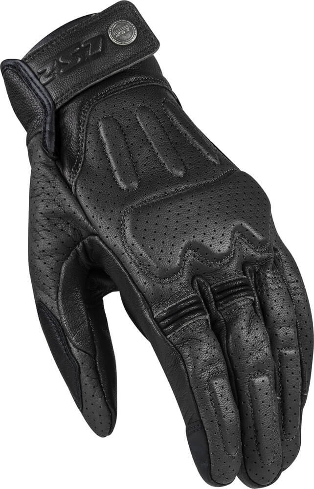 LS2 Rust Man Gloves Black Leather