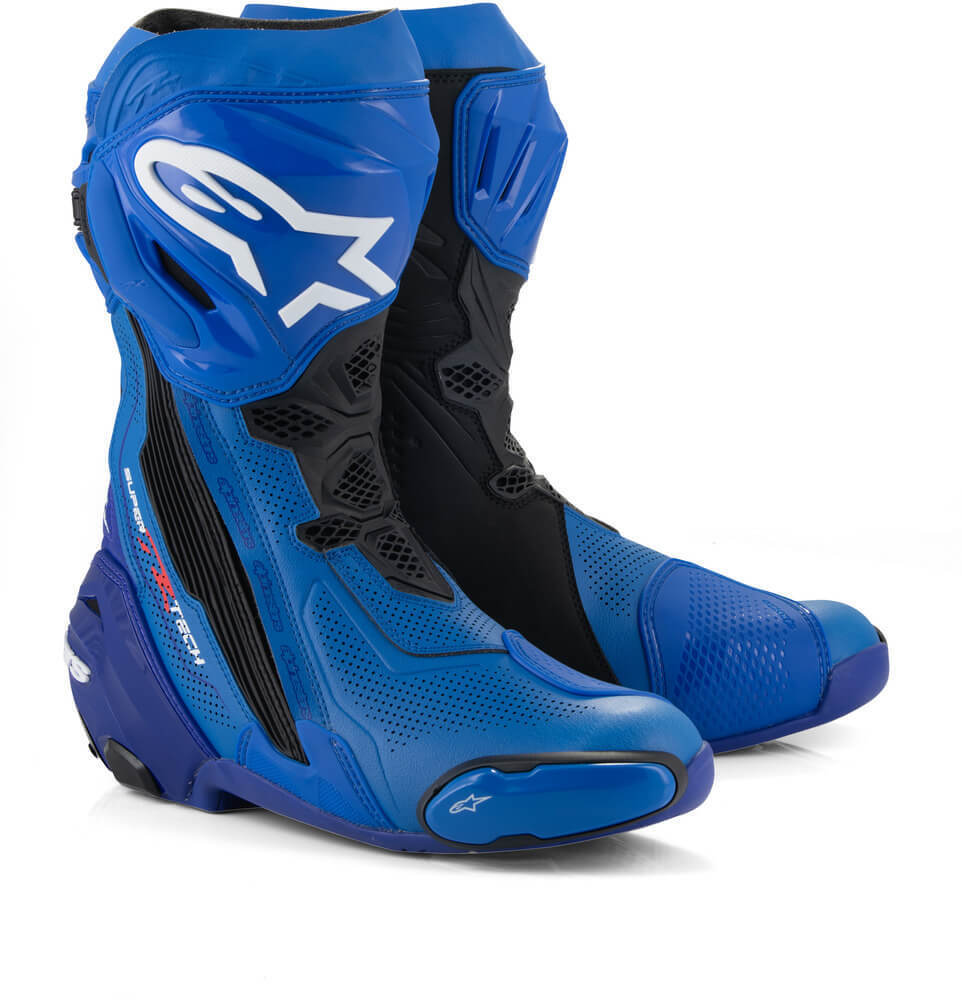 Alpinestars Supertech R Vented Boots Blue/Black 713
