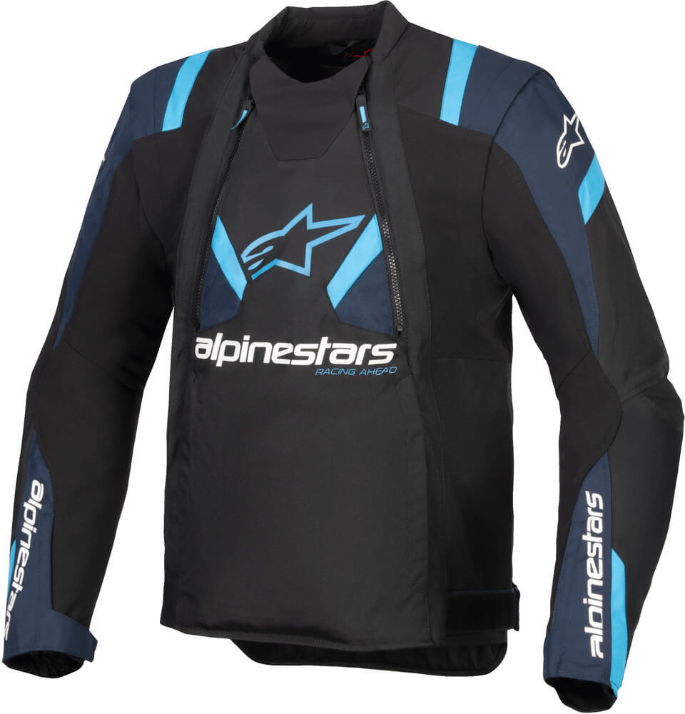 Alpinestars T-Stunt Air Jacket Black/Dark Blue/Blithe Blue 1386