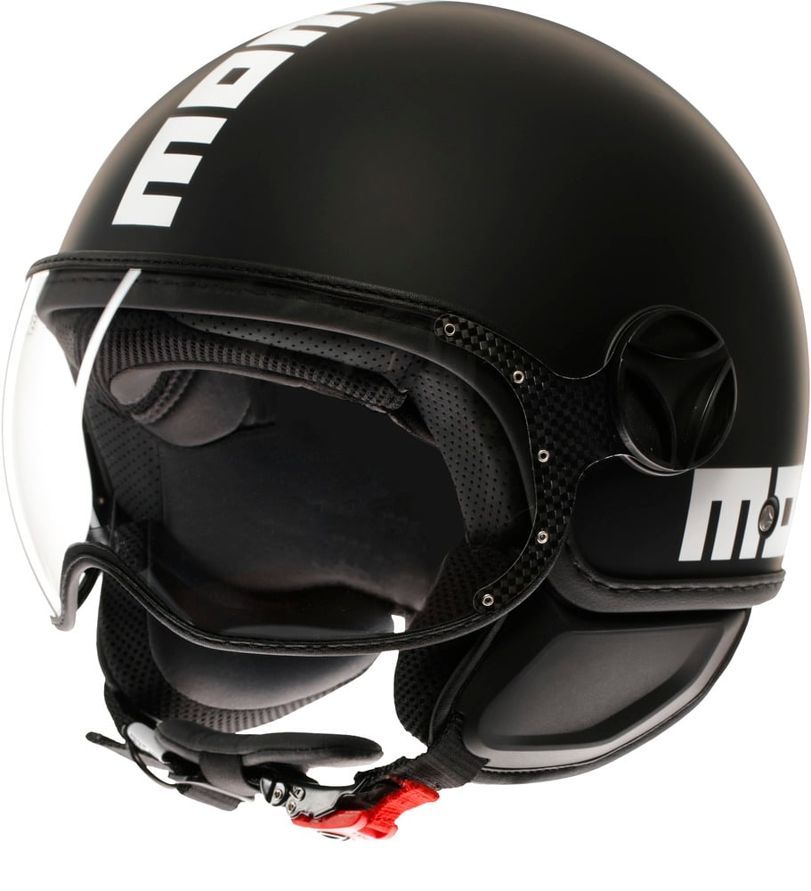 Momo FGTR Classic Mono Matt Black/White 001