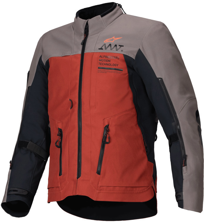Alpinestars Amt-8 Stretch Drystar Xf Jacket Walnut Rust Black 9279