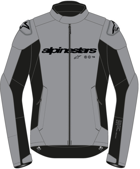 Alpinestars Smx Waterproof Jacket Dark Gray Black 9310