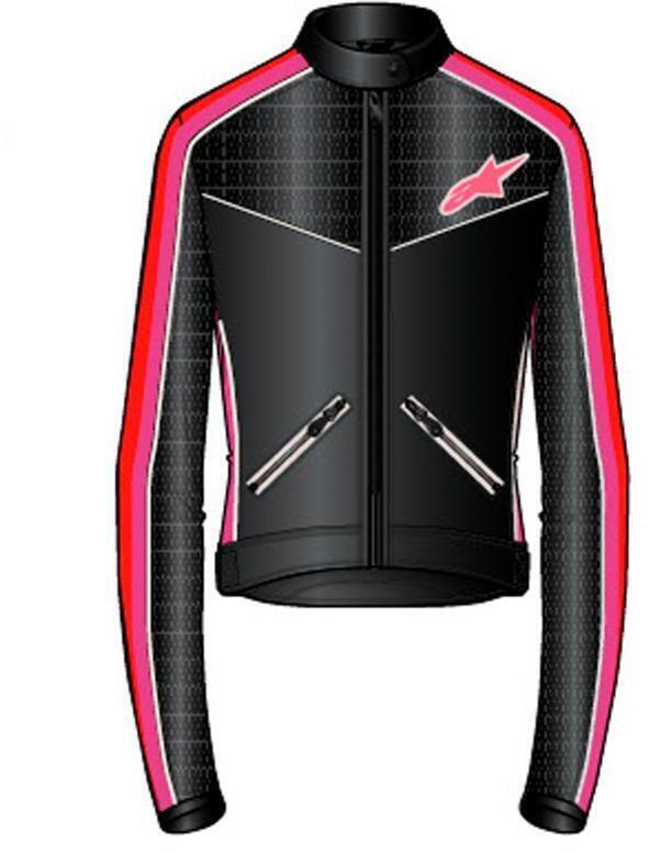Alpinestars Stella T-Dyno Air Jacket Black Bright Red Fuchsia 1499