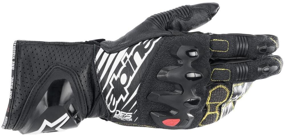 Alpinestars Gp Tech V2 Gloves Black White 12