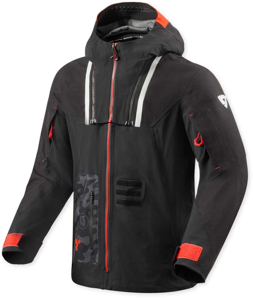 REV'IT Vision H2O Jacket Black/Red