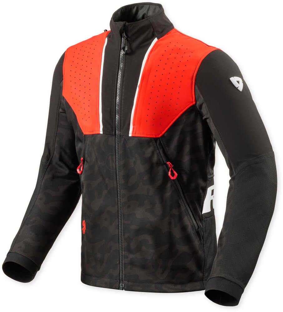 REV'IT Africa Jacket Black/Red