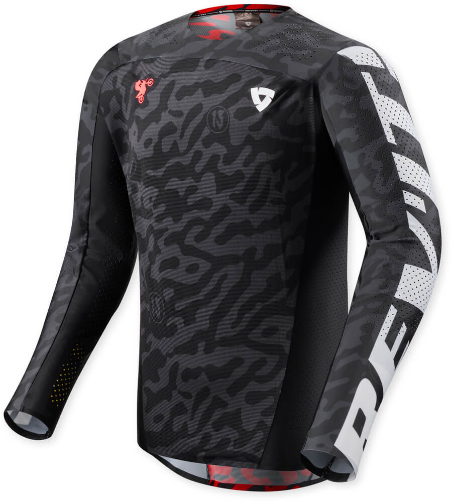 REV'IT Thirteen Jersey Black