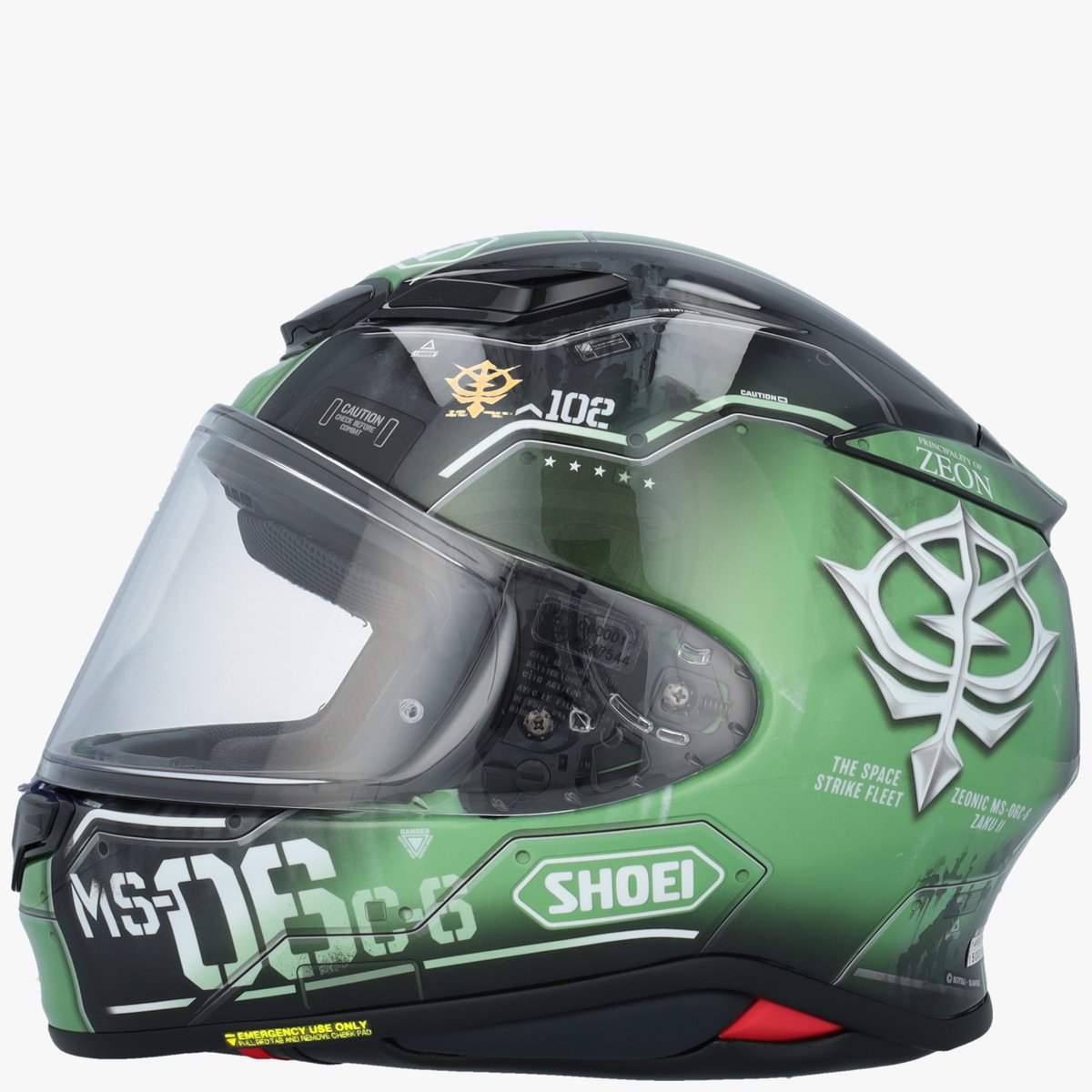 Shoei NXR 2 Ms-06C-6 Zaku Ii TC-4