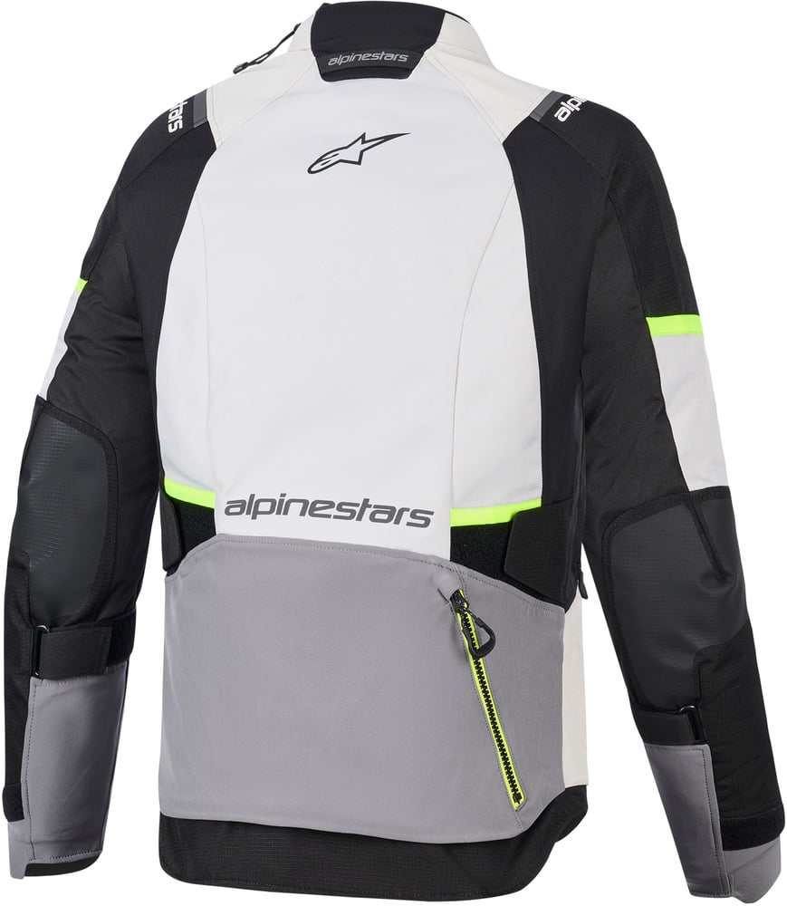 Alpinestars Stella Andes V4 Drystar Jacket Ice Gray Dark Gray Bk Yllw Fl 9282