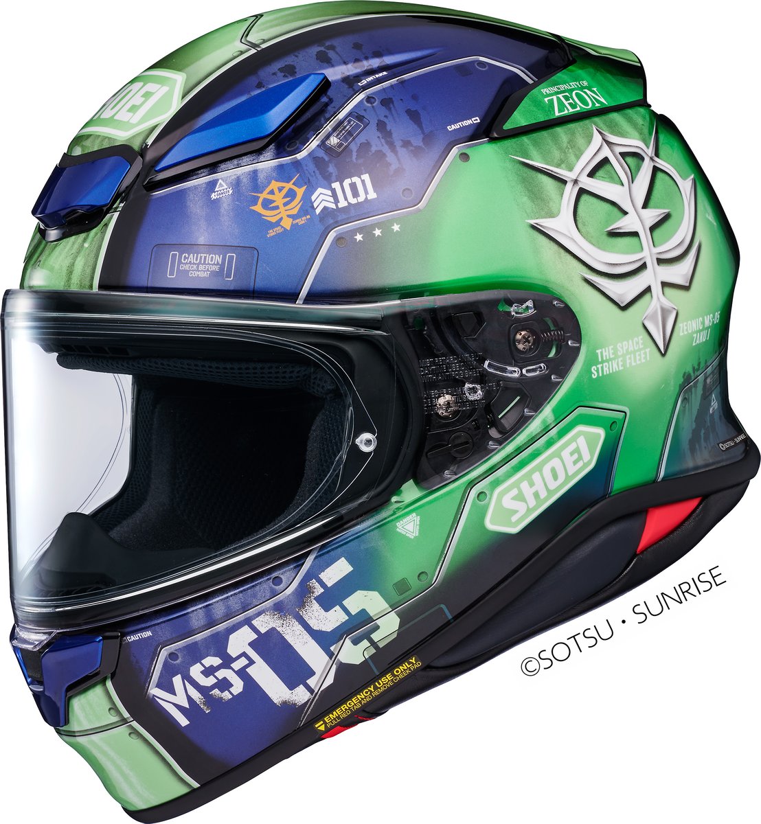 Shoei NXR 2 Ms-05 Zaku I TC-11