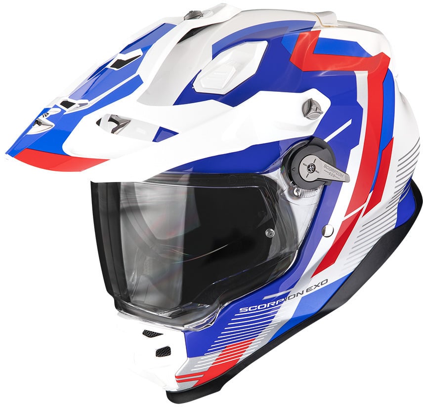 Scorpion ADF-9000 AIR Patrol White/Blue/Red