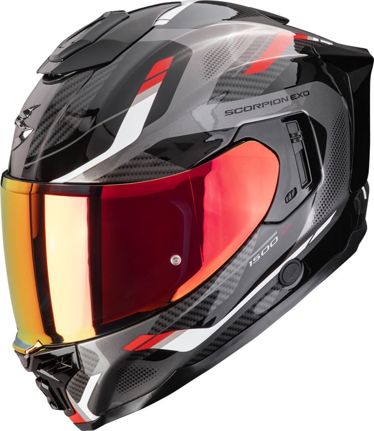 Scorpion EXO-1500 AIR Sleek Black/Red