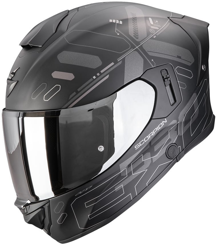 Scorpion EXO-530 AIR Fond Matt Black/Silver