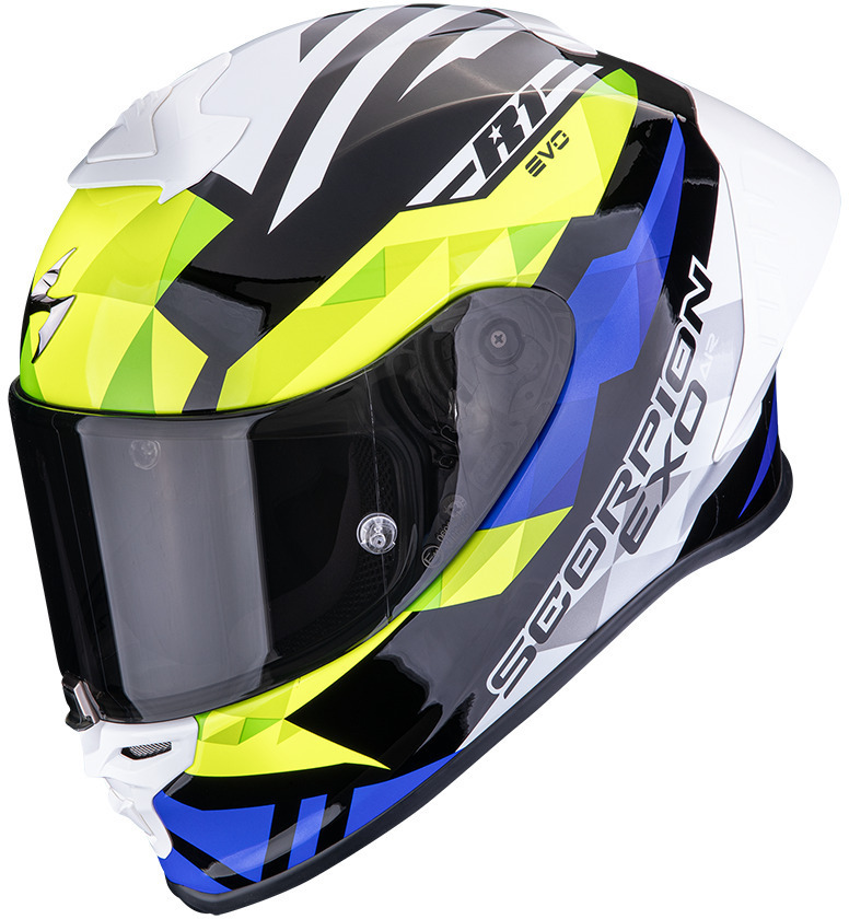 Scorpion EXO-R1 EVO II AIR Valere Black/Blue/Neon Yellow