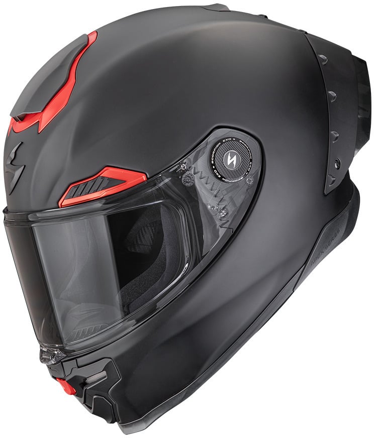 Scorpion EXO-RACE AIR Solid Matt Black/Red