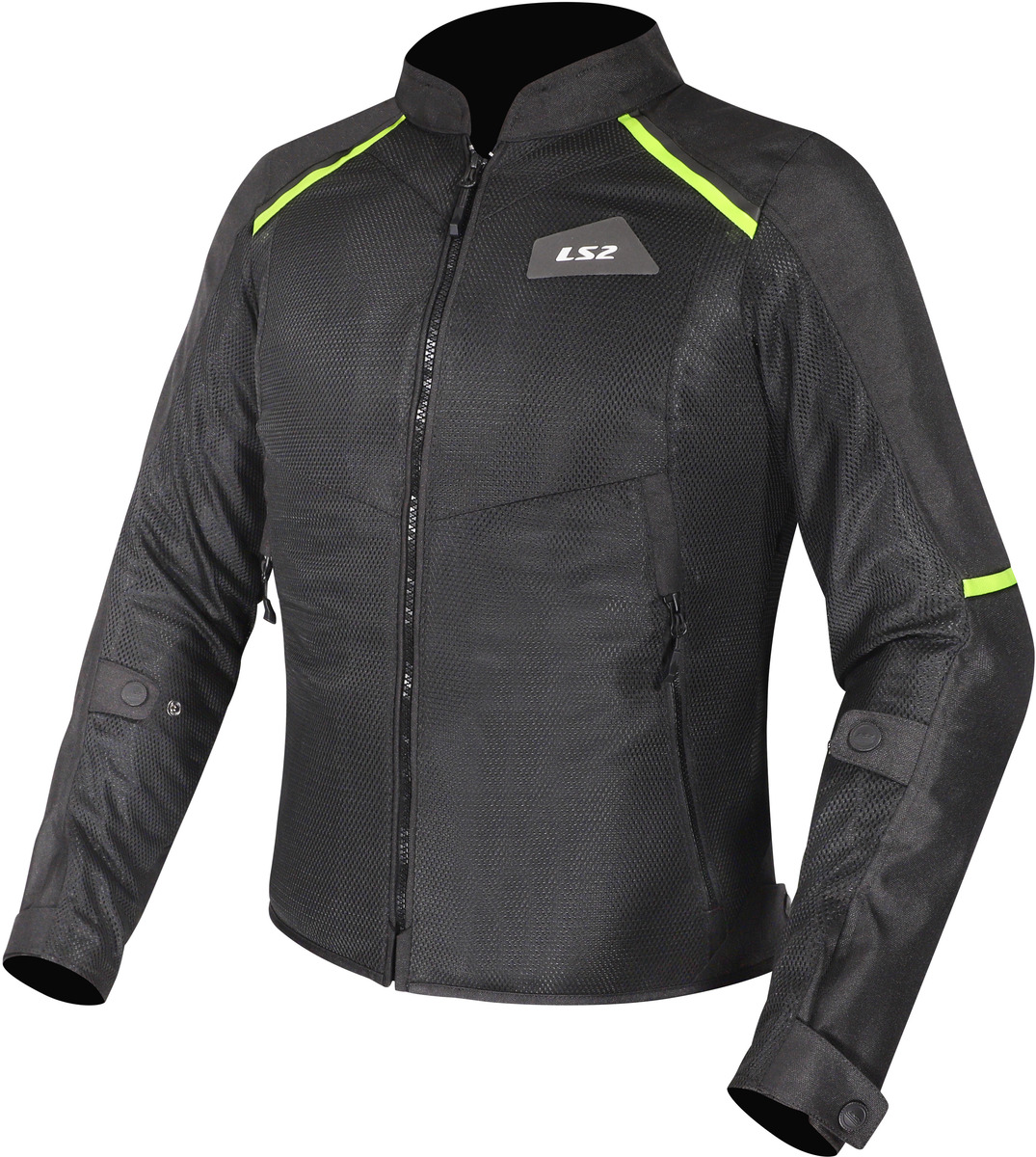 LS2 Breeze Lady Jacket Black Yellow