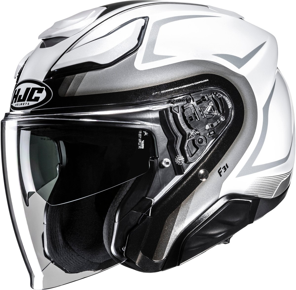 HJC F31 Bask White/Grey 281